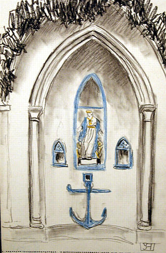 Chapelle des marins, Le Minihic sur Rance [titre attribué]_0