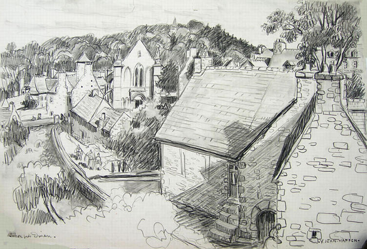 Vieux bourg de Léhon [titre attribué]_0