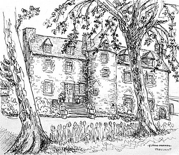 Tressaint, la Grand'cour [titre attribué]_0