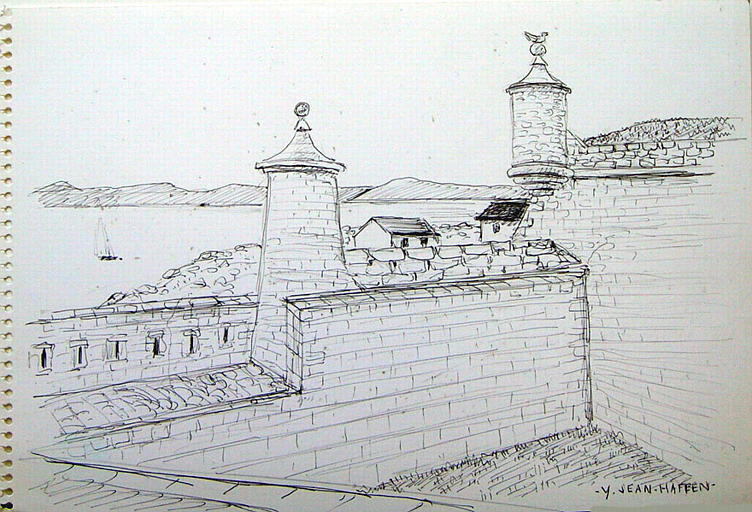 Fort Saint George près d'Edimbourg [titre attribué]_0