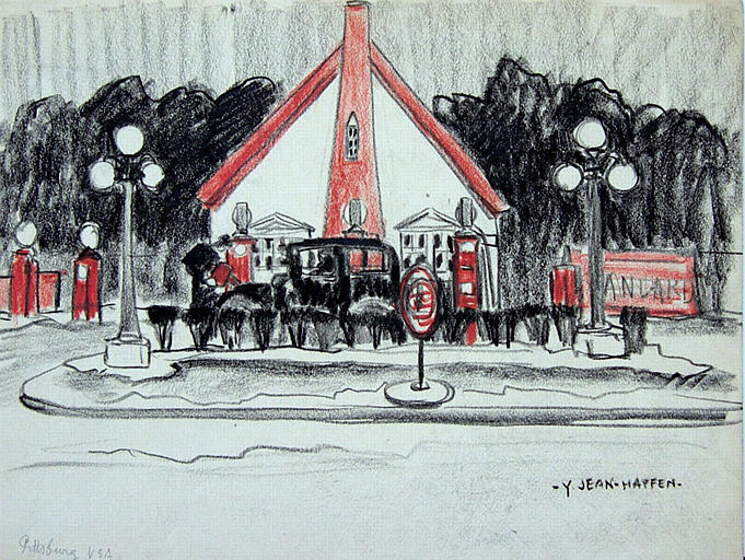Station d'essence à Pittsburgh [titre attribué]_0