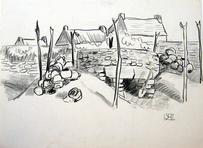 Le four : St jean de la Poterie [titre attribué]_0