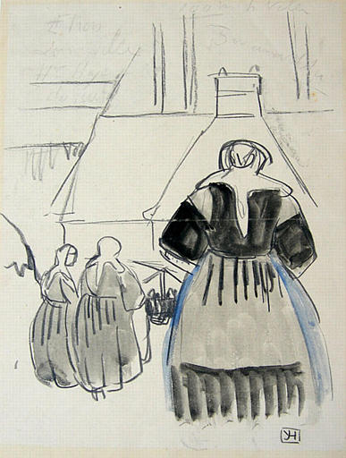 St Nicodème : effet de masse (étude de costume) [titre attribué]_0