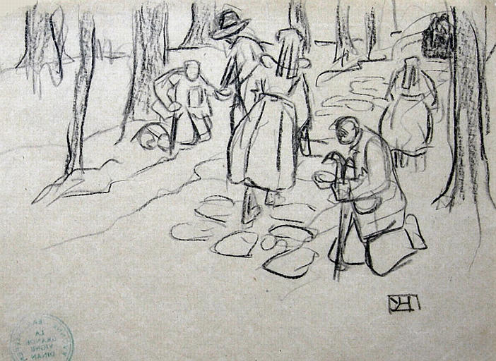 Le Faouët : les aumônes (étude) [titre attribué]_0