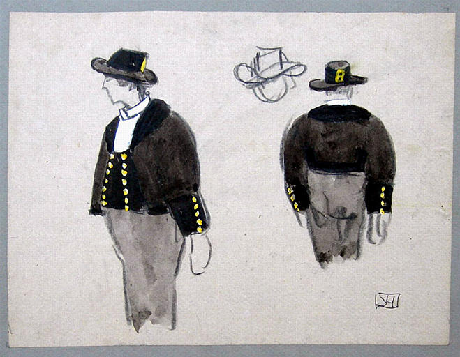 Costumes masculins (étude) [titre attribué]_0