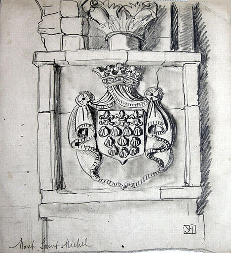 Le Mont saint Michel : un blason [titre attribué]_0