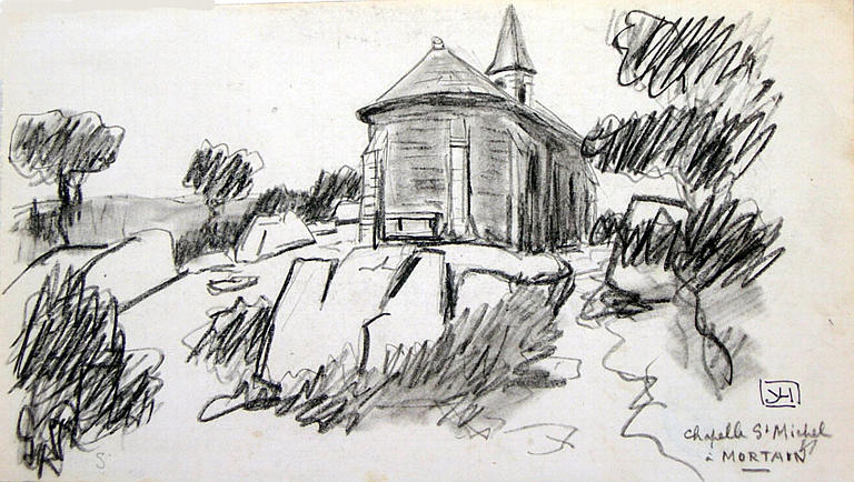 Mortain : chapelle saint Michel [titre attribué]_0