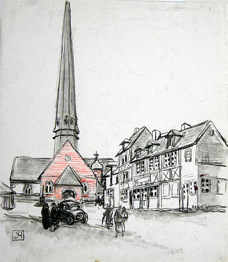 Bourg de La Feuillie [titre attribué]_0