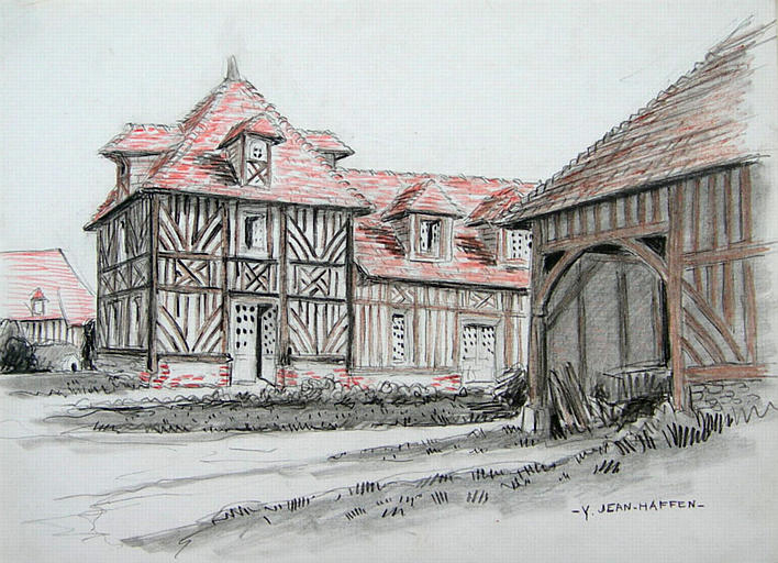 Le logis de St Louvent [titre attribué]_0