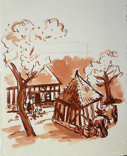 Ferme normande (projet) [titre attribué]_0