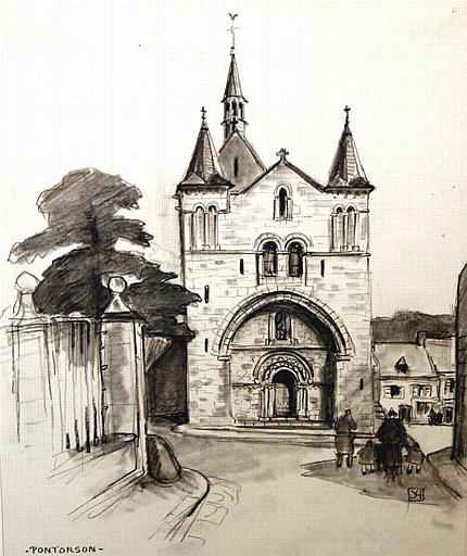 Eglise de Pontorson [titre attribué]_0
