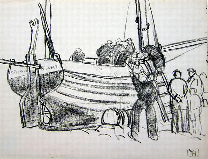 La barque St Pierre et St Paul de Fécamp [titre attribué]_0