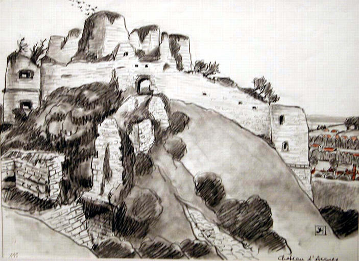 Le château d'Arques-la-Bataille [titre attribué]_0