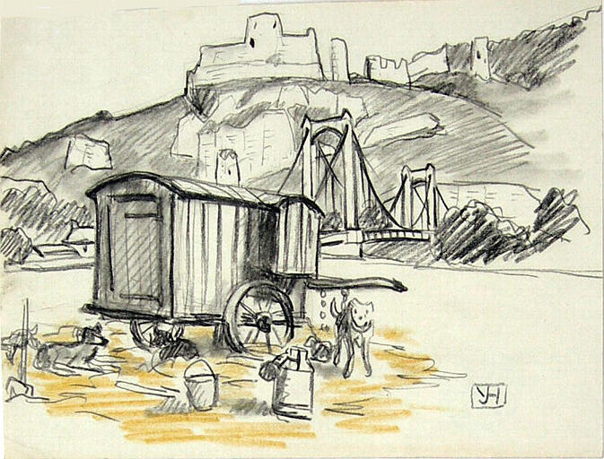 Activités de Normandie (deux vues) [titre attribué]_0