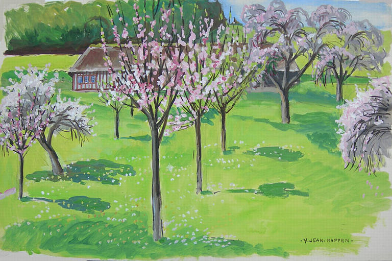 Verger en fleurs [titre attribué]_0