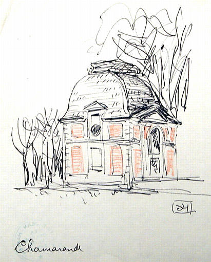 Chamarande, pavillon (esquisse) [titre attribué]_0