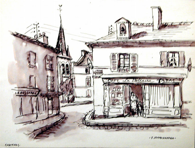 Chatenay : café le Voltaire [titre attribué]_0