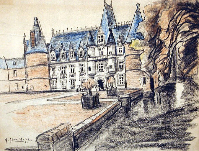 Château d'Ile de France [titre attribué]_0