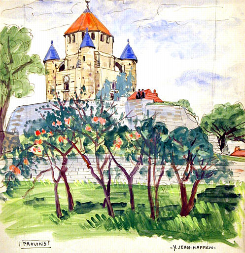 Provins : Tour de César [titre attribué]_0