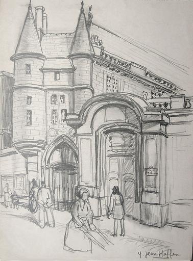 Rue des Archives (esquisse) [titre attribué]_0