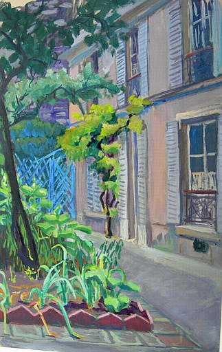 Ma maison rue Falguière, côté jardin [titre attribué]_0