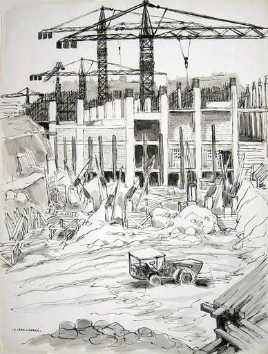Chantier de construction : le trou des Halles [titre attribué]_0