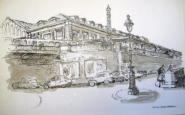 Gare Montparnasse : vers les quais [titre attribué]_0