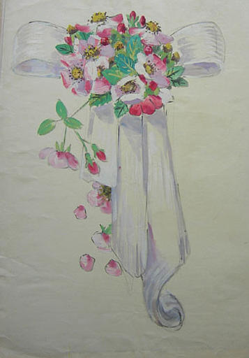 Long noeud aux fleurs de pommier [titre attribué]_0