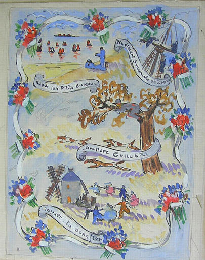 Chansons françaises illustrées [titre attribué]_0