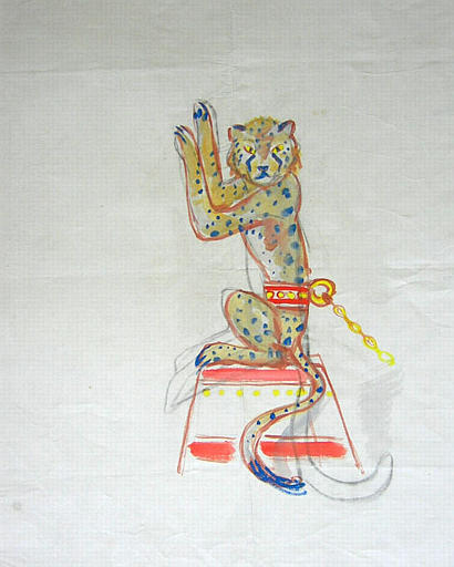 Un guépard savant [titre attribué]_0