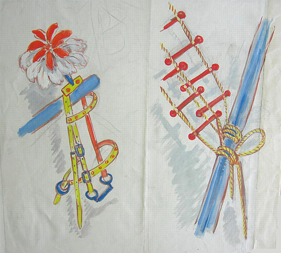 Harnais et échelle de corde [titre attribué]_0