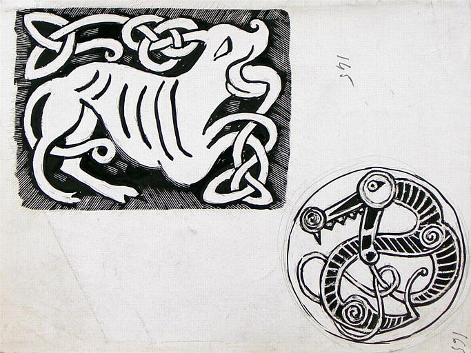 Ornements vikings (1ère copie de motifs) [titre attribué]_0
