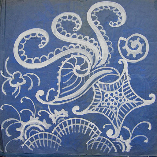 Homard et fantaisie marine (esquisse) [titre attribué]_1