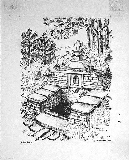 Fontaine de la Lande, Caurel [titre attribué]_0