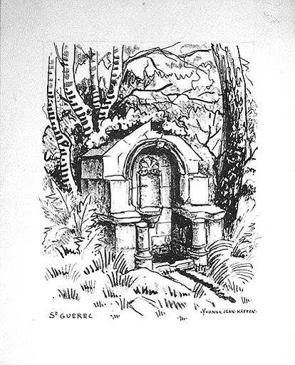 Fontaine de St Guérec [titre attribué]_0