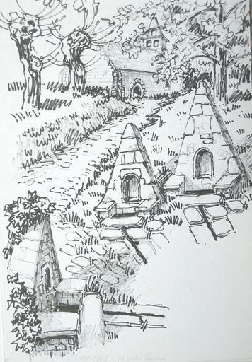 Les fontaines de N. D. de Clérin [titre attribué]_0