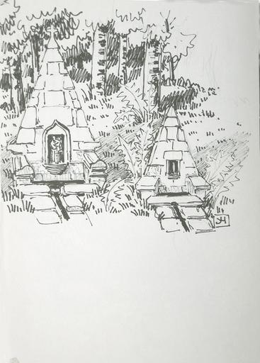 Les fontaines de N. D. de Clérin [titre attribué]_1