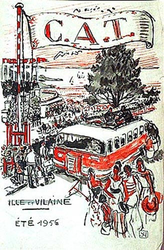 Eté 1956 : le car à Dinard [titre attribué]_0