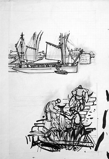 Les Thoniers : première esquisse [titre attribué]_0