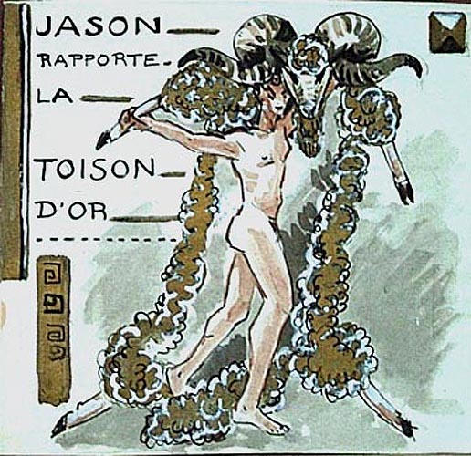 Jason rapporte la Toison d'or (titre inscrit)_0
