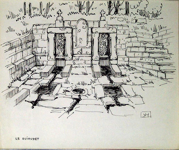 Le Guiaudet : la fontaine [titre attribué]_0