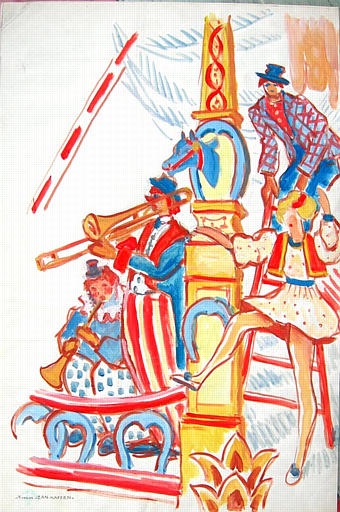 Le Cirque : grande parade aux animaux [titre attribué]_0