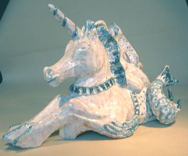 Licorne de mer portant une sirène [titre attribué]_2