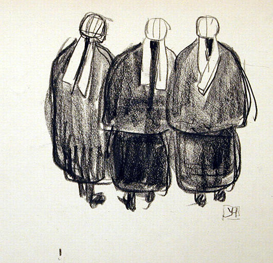 Trois poitevines vues de dos (étude) [titre attribué]_0