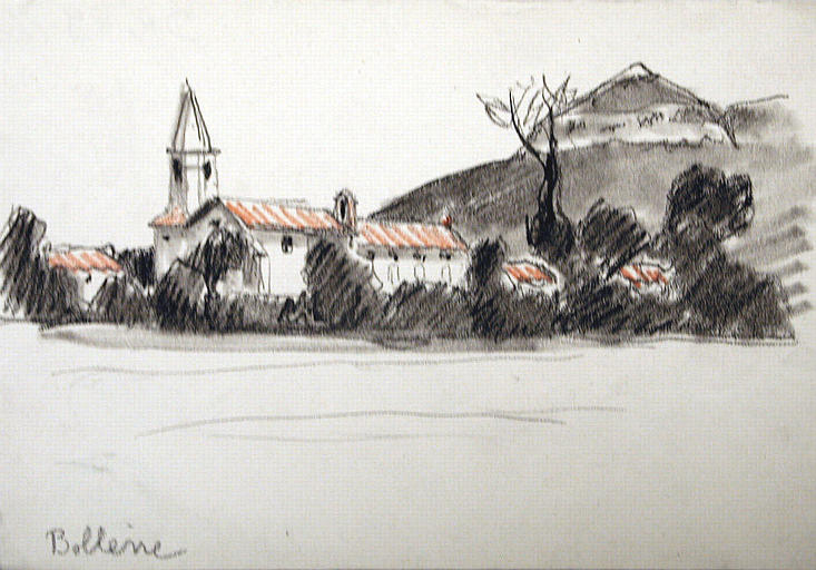 Bollène (esquisse : titre inscrit)_0