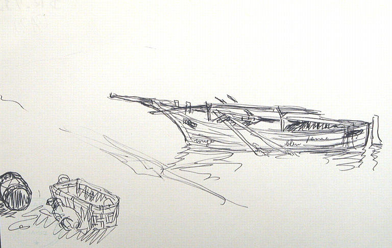 L'attirail du pêcheur corse (étude) [titre attribué]_0