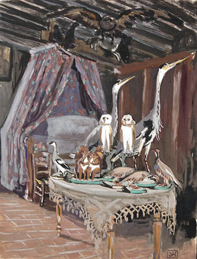 Chez un taxidermiste en Sologne [titre attribué]_0