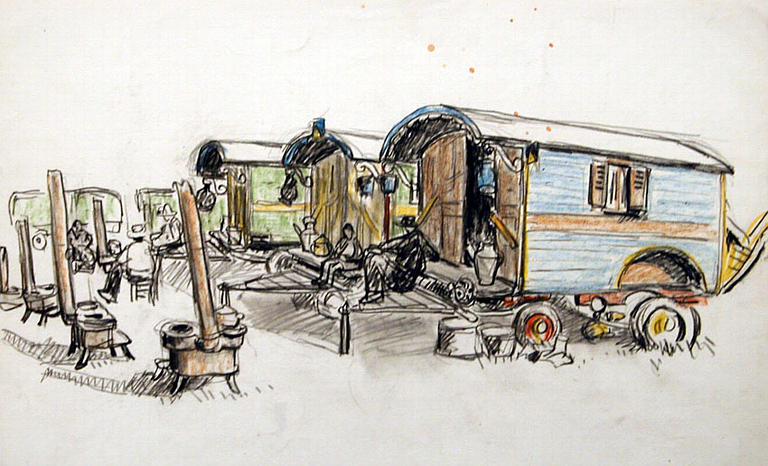 Poêles et roulottes [titre attribué]_0