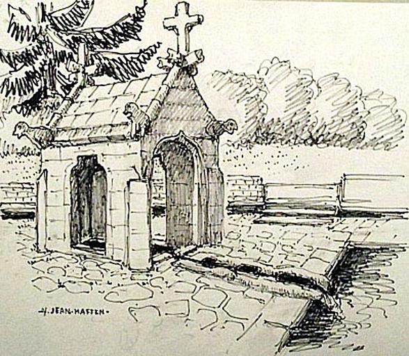 Fontaine St Sylvestre à Plouzélambre_0