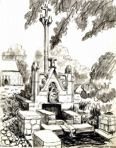 Le Drennec : la fontaine [titre attribué]_0